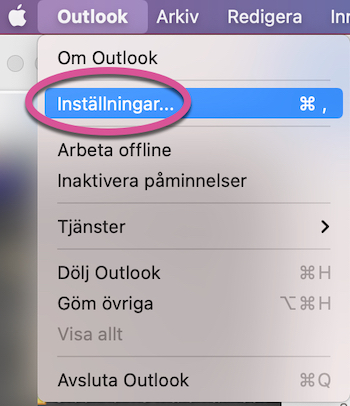 Inställningar