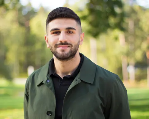 KTH-student Hassan.