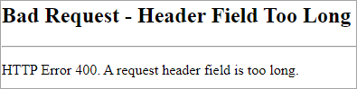 Felmeddelande vid inloggning till KTH:s webbtjänster.