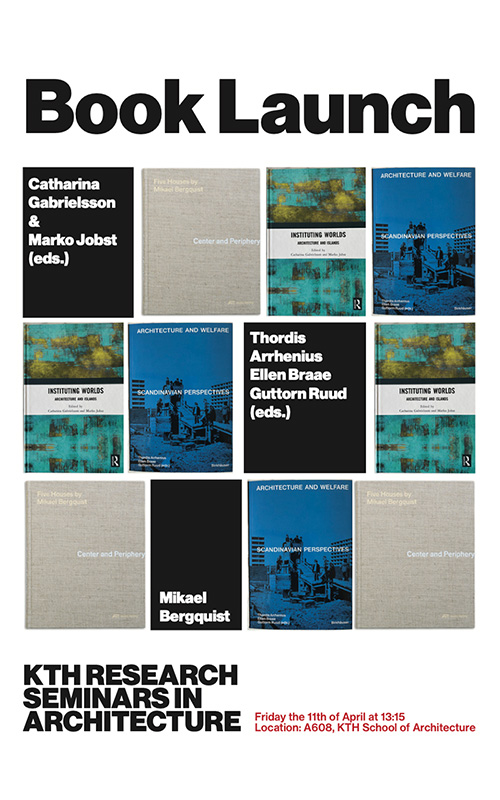 Collage av de böcker som ska presenteras