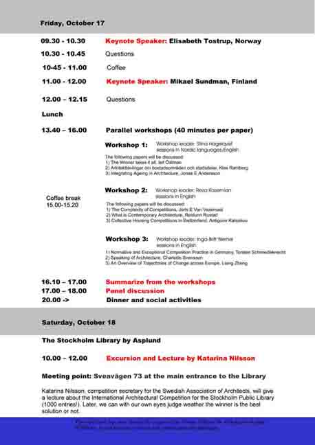 Conference Day 2 and 3